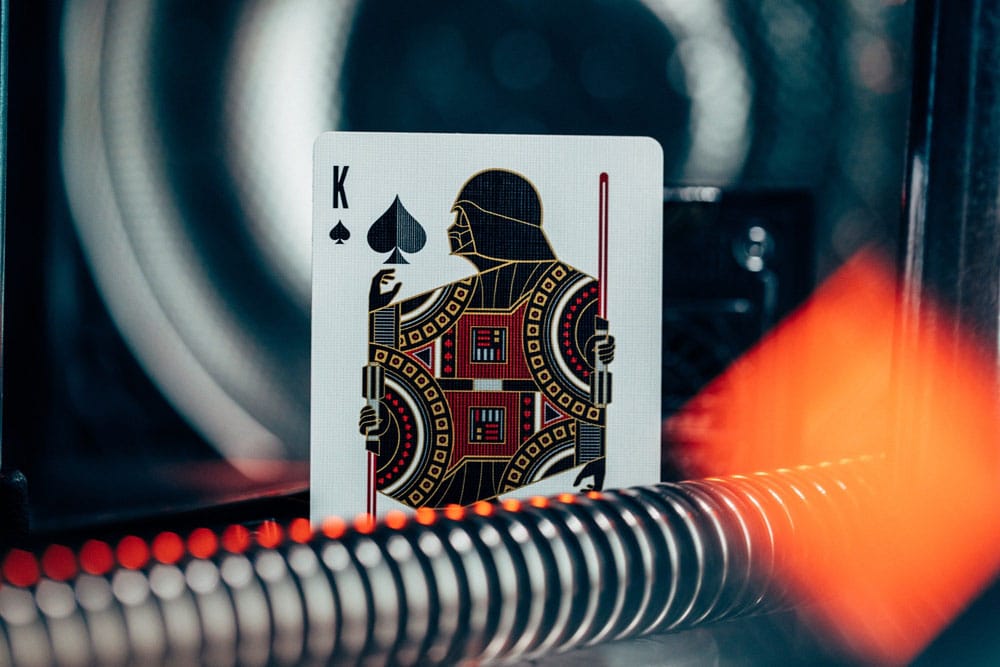 Star Wars Baraja de cartas Silver Edition Dark Side