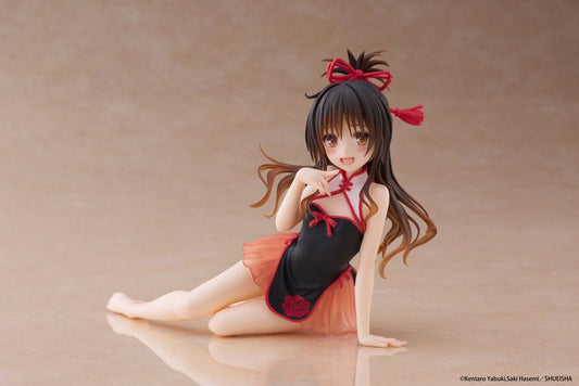 To Love-Ru Darkness Estatua PVC Desktop Cute Figure Mikan Yuki Chinese Dress Ver. 13 cm - Z POP Toys