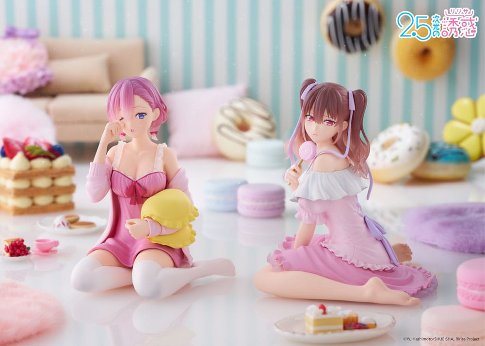 2.5 Dimensional Seduction Newley Written Estatua PVC Taito Kuji Online Lilysa Amano 11 cm - Z POP Toys