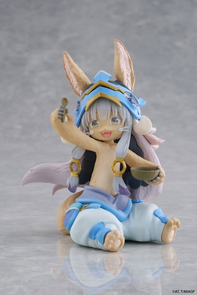 Made in Abyss Figura PVC Desktop Cute Nanachi (Mealtime ver.) 13 cm