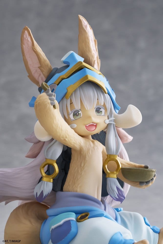Made in Abyss Figura PVC Desktop Cute Nanachi (Mealtime ver.) 13 cm