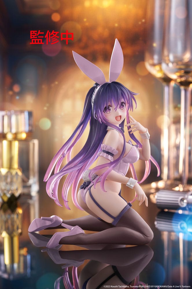 Date A Live Estatua PVC Desktop Cute Figure Tohka Yatogami (Bunny Ver.) Renewal 13 cm - Z POP Toys
