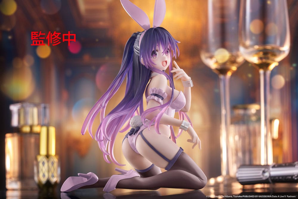 Date A Live Estatua PVC Desktop Cute Figure Tohka Yatogami (Bunny Ver.) Renewal 13 cm - Z POP Toys