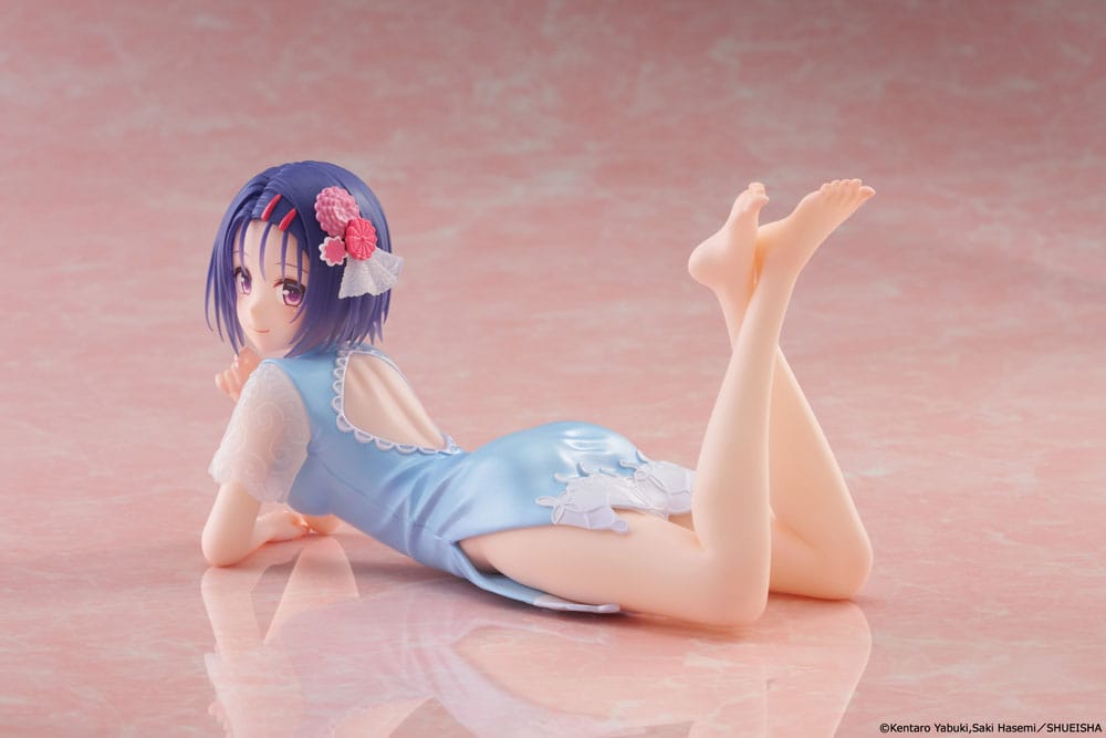 To Love-Ru Darkness Estatua PVC Desktop Cute Figure Haruna Sairenji (China Dress Ver.) 13 cm - Z POP Toys