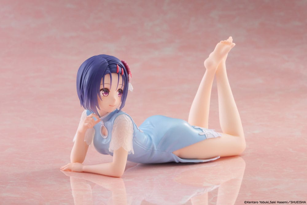 To Love-Ru Darkness Estatua PVC Desktop Cute Figure Haruna Sairenji (China Dress Ver.) 13 cm - Z POP Toys