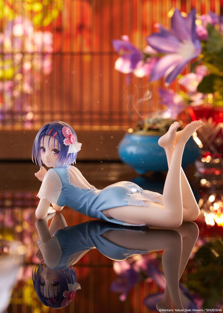To Love-Ru Darkness Estatua PVC Desktop Cute Figure Haruna Sairenji (China Dress Ver.) 13 cm - Z POP Toys