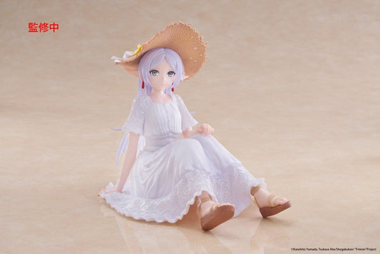 Frieren: Beyond Journey's End Estatua PVC Desktop Cute Figure Frieren Summer Dress Ver. 13 cm