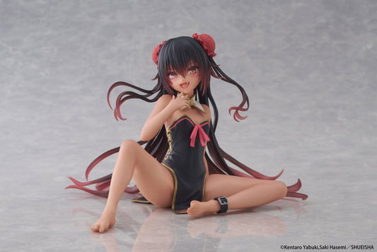 To Love-Ru Darkness Figura PVC Desktop Cute Nemesis (Chinese Dress Ver.) 13 cm