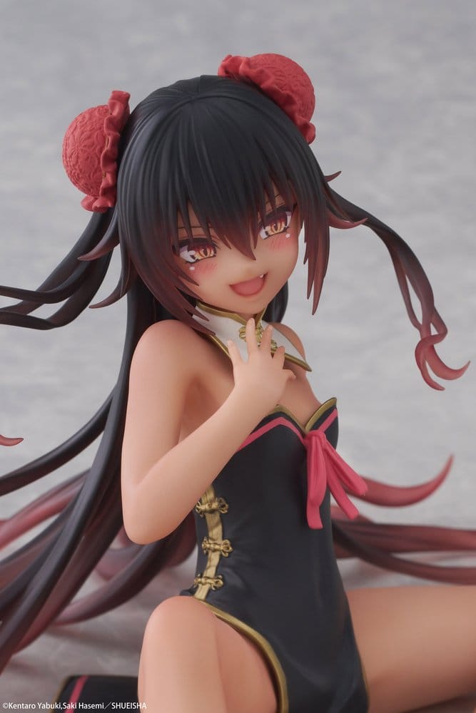 To Love-Ru Darkness Figura PVC Desktop Cute Nemesis (Chinese Dress Ver.) 13 cm