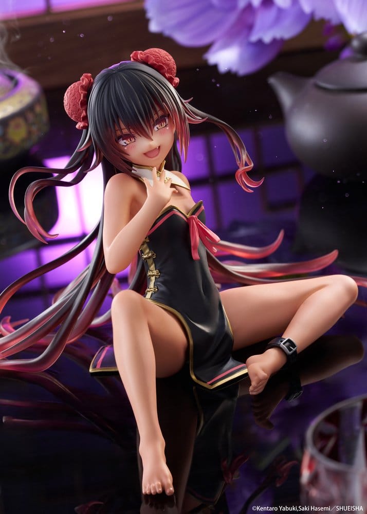 To Love-Ru Darkness Figura PVC Desktop Cute Nemesis (Chinese Dress Ver.) 13 cm