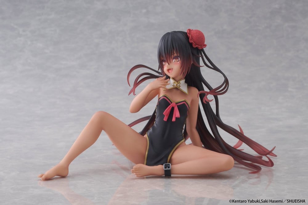 To Love-Ru Darkness Figura PVC Desktop Cute Nemesis (Chinese Dress Ver.) 13 cm