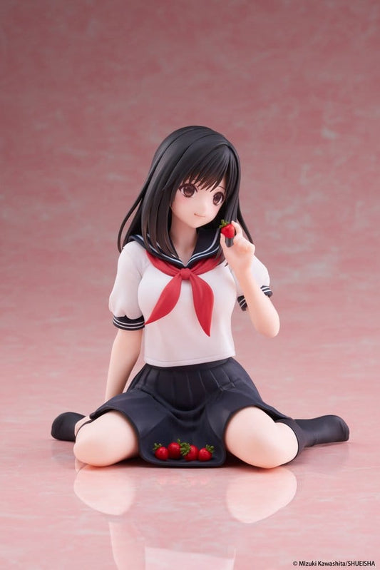 Strawberry 100% Figura PVC Desktop Cute Aya Tojo (School uniform Ver.) 13 cm