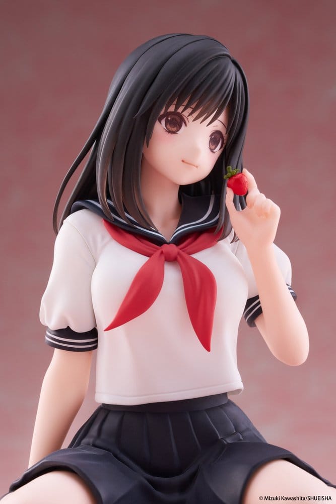 Strawberry 100% Figura PVC Desktop Cute Aya Tojo (School uniform Ver.) 13 cm