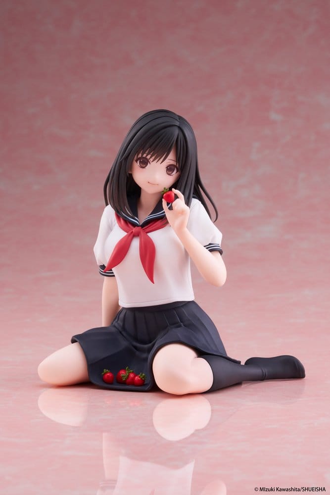 Strawberry 100% Figura PVC Desktop Cute Aya Tojo (School uniform Ver.) 13 cm