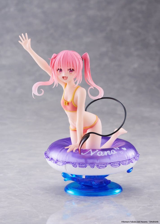 To Love-Ru Darkness Figura PVC Aqua Float Girls Nana 10 cm