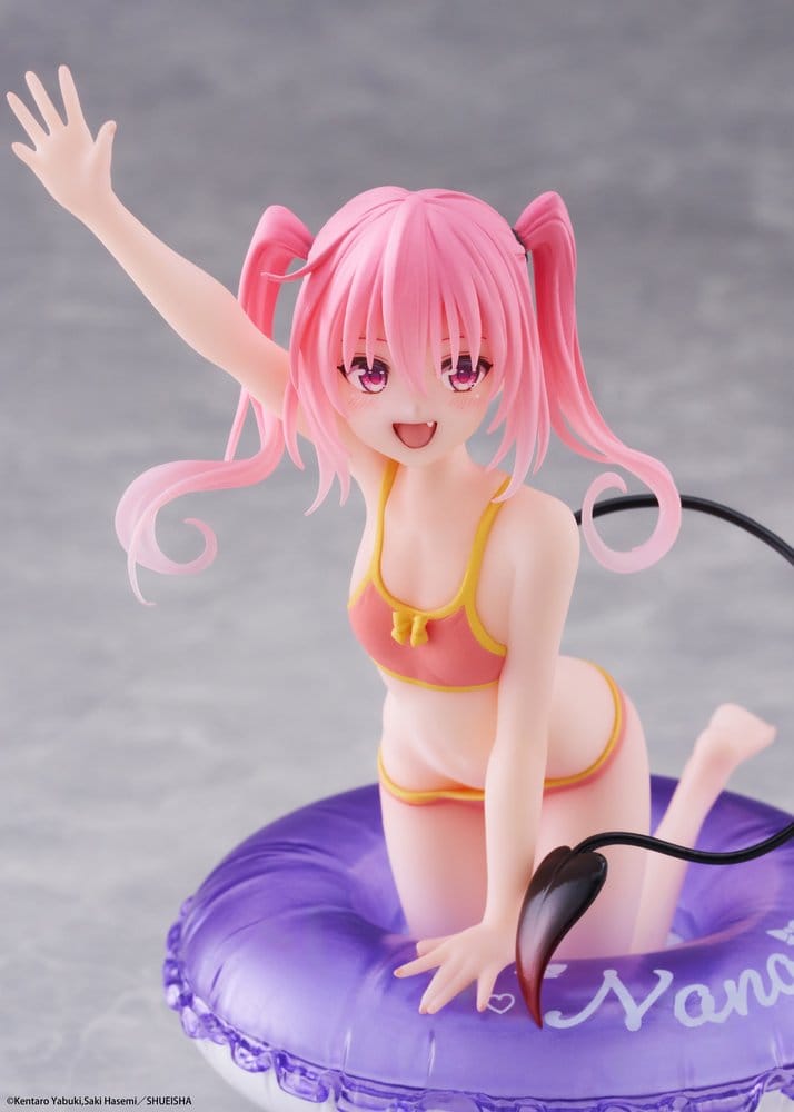 To Love-Ru Darkness Figura PVC Aqua Float Girls Nana 10 cm
