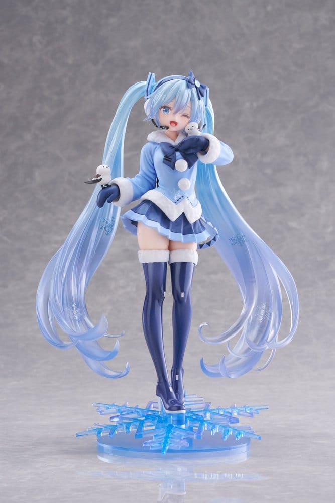 Hatsune Miku Figura PVC AMP+ Snow Miku All Stars 2012 Ver. 25 cm