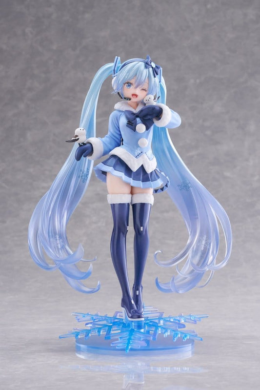 Hatsune Miku Figura PVC AMP+ Snow Miku All Stars 2012 Ver. 25 cm