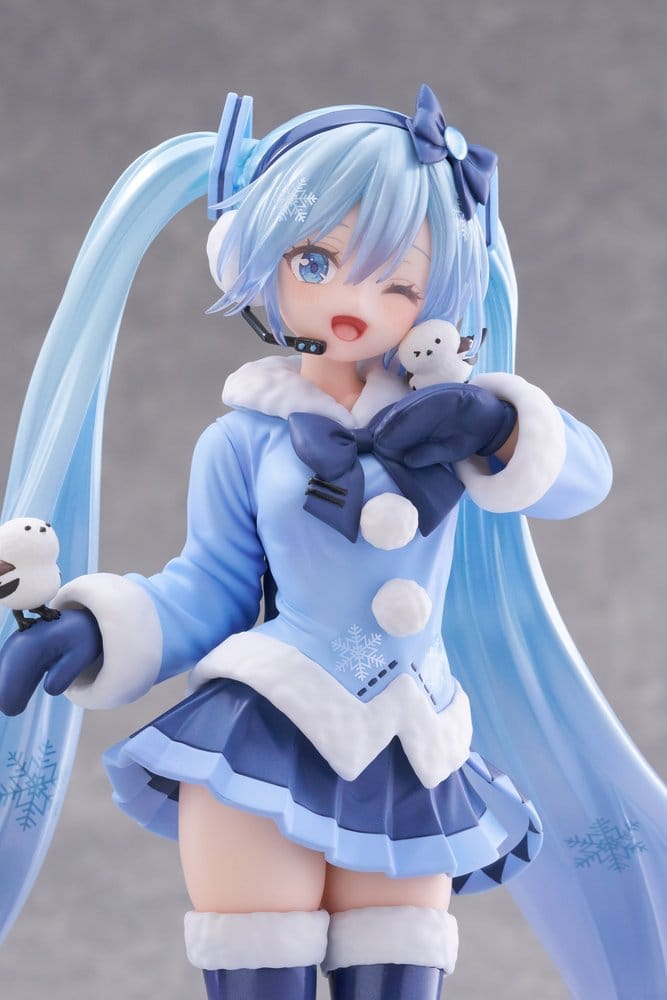 Hatsune Miku Figura PVC AMP+ Snow Miku All Stars 2012 Ver. 25 cm