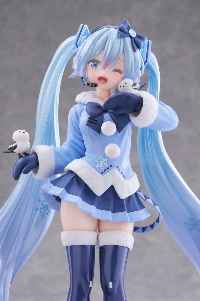 Hatsune Miku Figura PVC AMP+ Snow Miku All Stars 2012 Ver. 25 cm