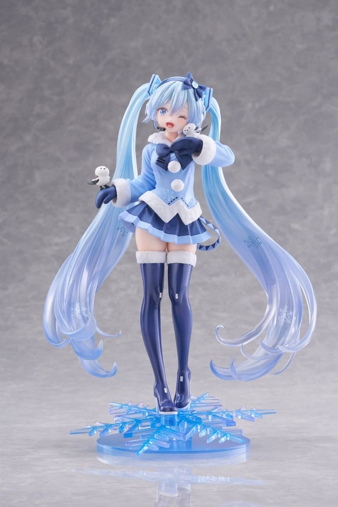 Hatsune Miku Figura PVC AMP+ Snow Miku All Stars 2012 Ver. 25 cm
