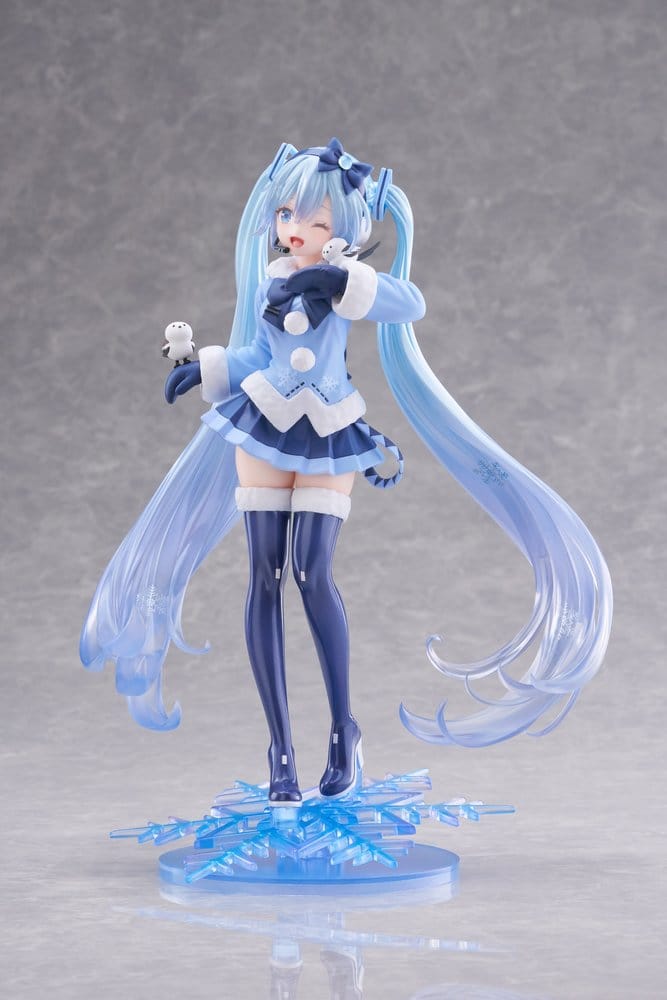 Hatsune Miku Figura PVC AMP+ Snow Miku All Stars 2012 Ver. 25 cm