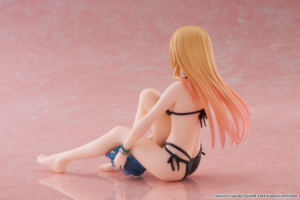 My Dress-Up Darling Figura PVC Desktop Cute Marin Kitagawa (Measured Swimsuit Ver.) Reissue 13 cm