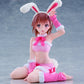 A Certain Scientific Railgun Figura PVC Moflock Mikoto Misaka (Fluffy Bunny Ver.) 13 cm