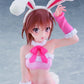 A Certain Scientific Railgun Figura PVC Moflock Mikoto Misaka (Fluffy Bunny Ver.) 13 cm