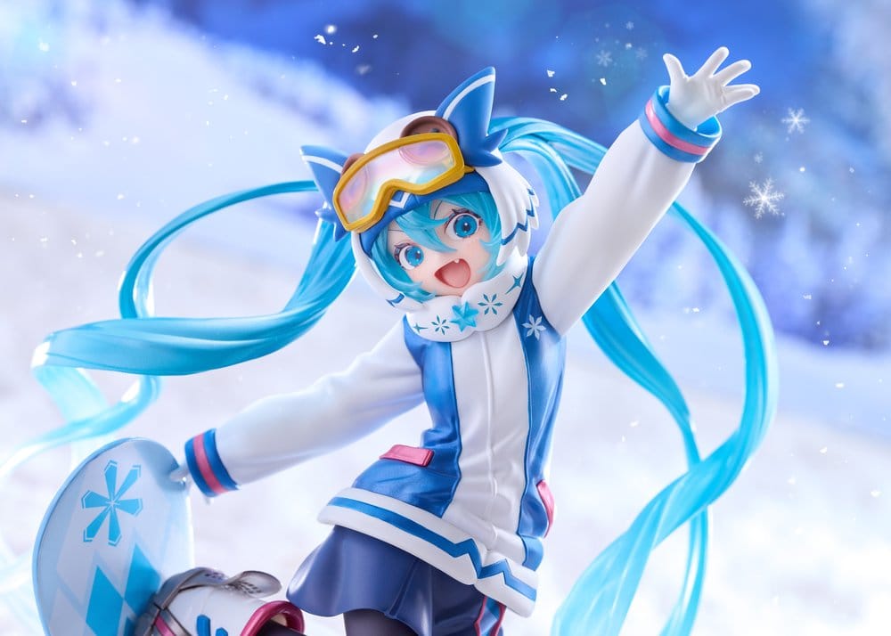 Hatsune Miku Figura PVC AMP+ Snow Miku All Stars 2016 Ver. 23 cm
