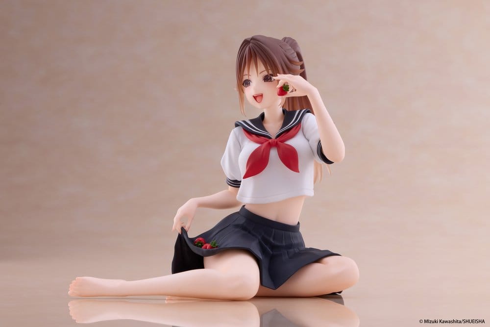 Strawberry 100% Figura PVC Desktop Cute Satsuki Kitaoji (School uniform Ver.) 18 cm