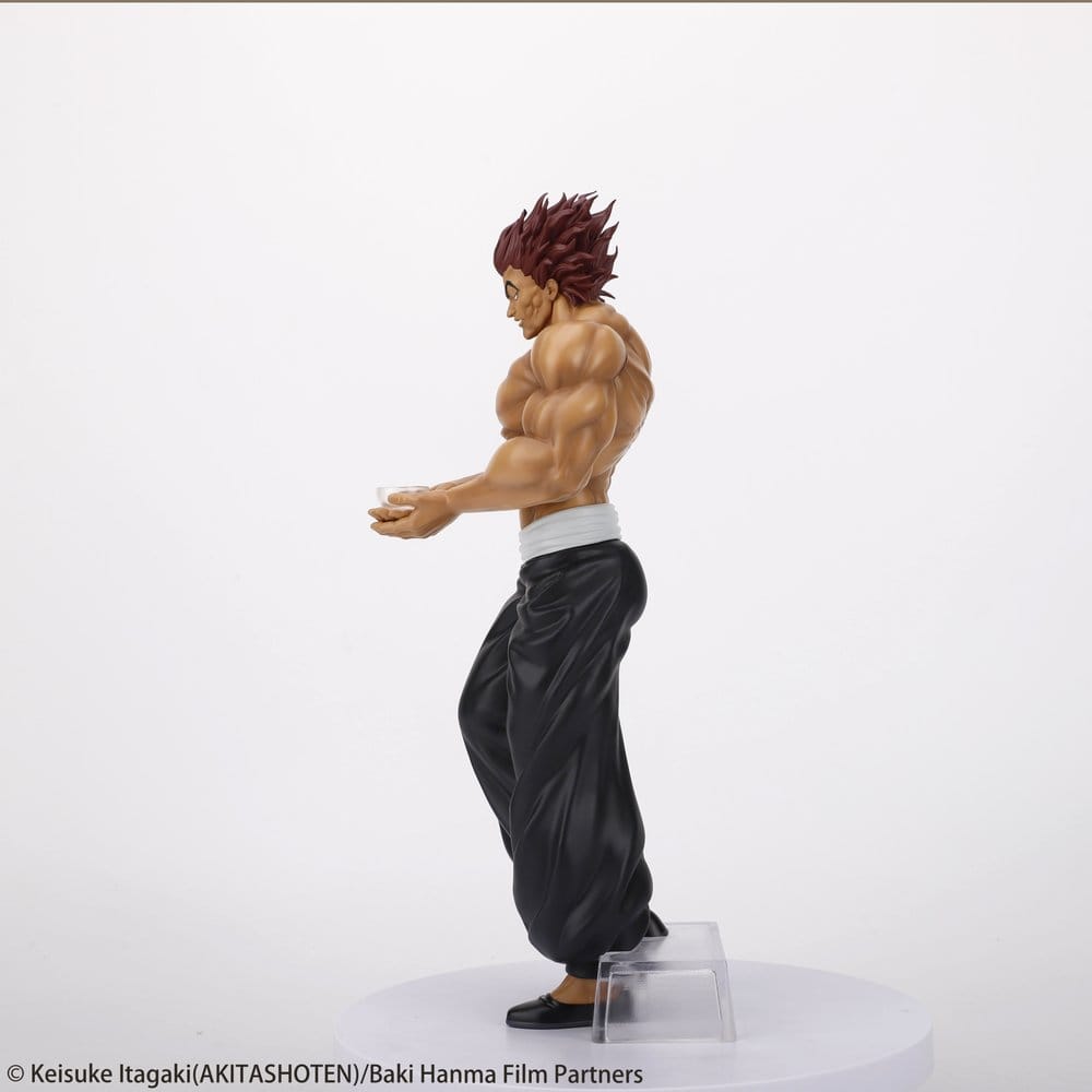 Baki the Grappler Figura PVC 28Fig Yujiro Hanma (Imaginary Meal Ver.) 28 cm