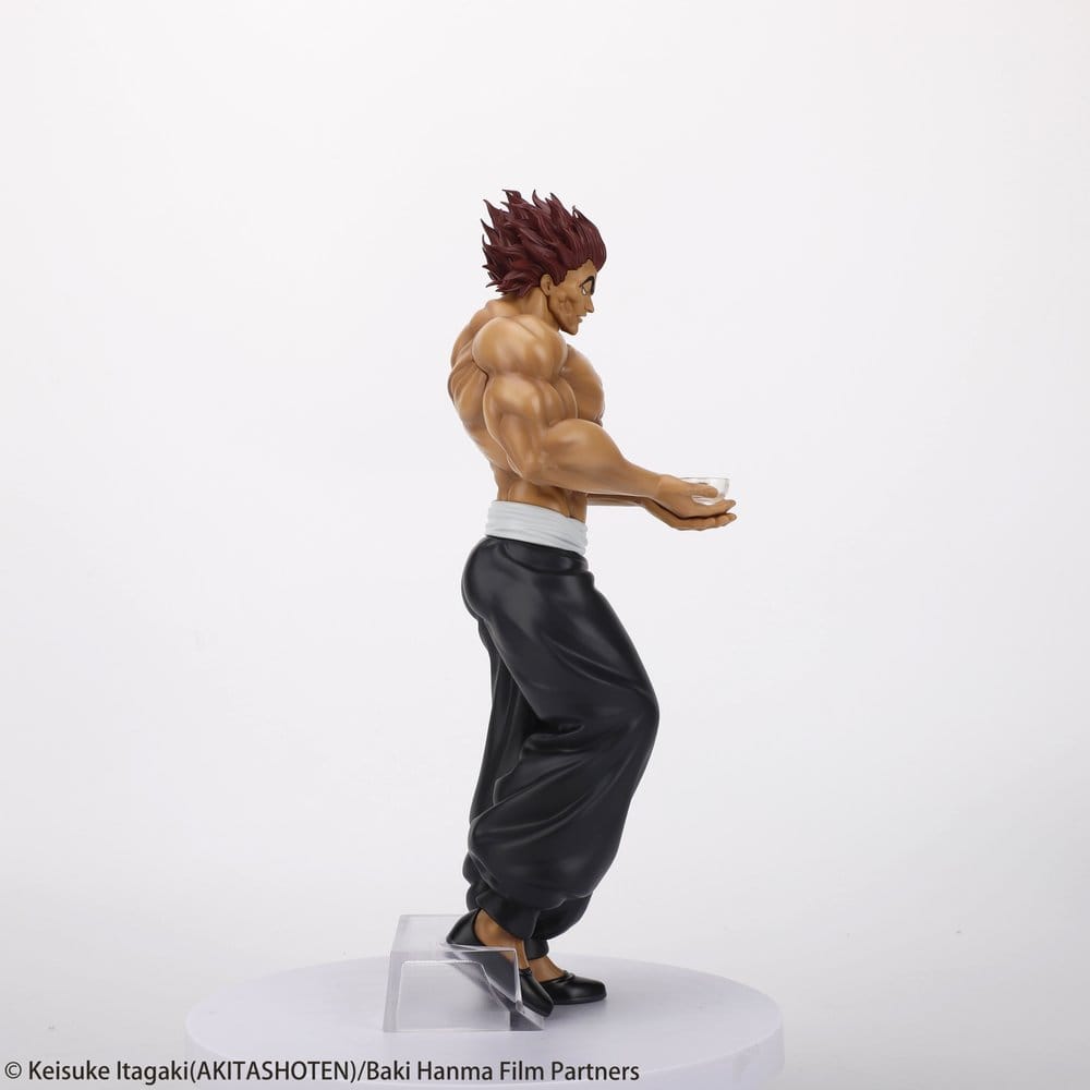 Baki the Grappler Figura PVC 28Fig Yujiro Hanma (Imaginary Meal Ver.) 28 cm