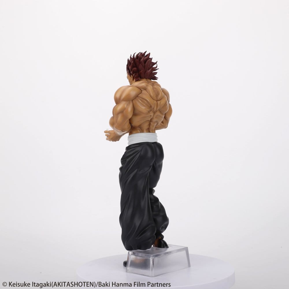 Baki the Grappler Figura PVC 28Fig Yujiro Hanma (Imaginary Meal Ver.) 28 cm