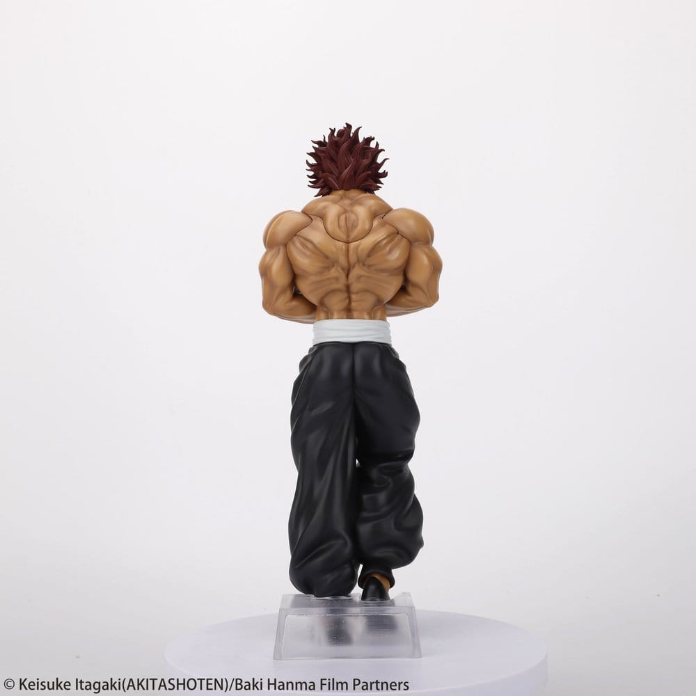 Baki the Grappler Figura PVC 28Fig Yujiro Hanma (Imaginary Meal Ver.) 28 cm