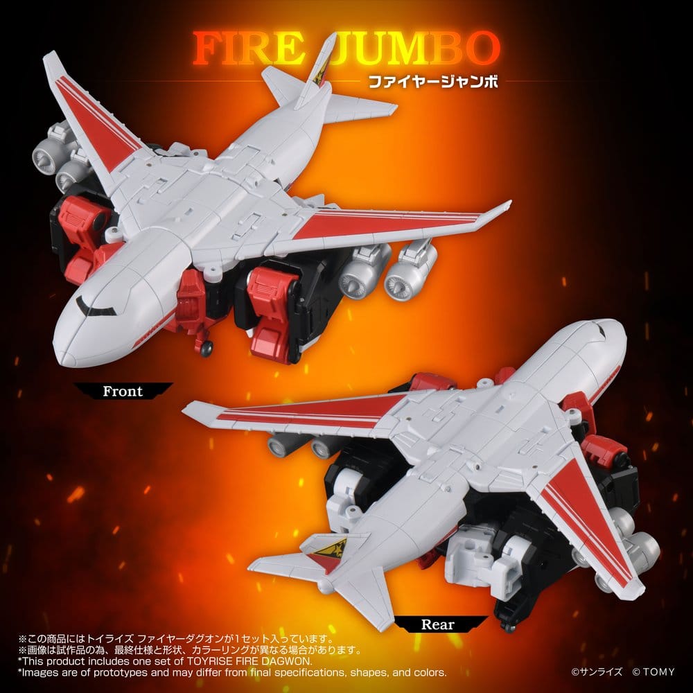 Brave Command Dagwon Toyrise Figura Fire Dagwon 18 cm