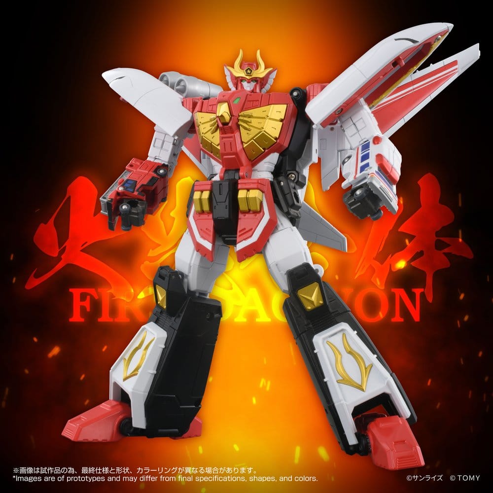 Brave Command Dagwon Toyrise Figura Fire Dagwon 18 cm