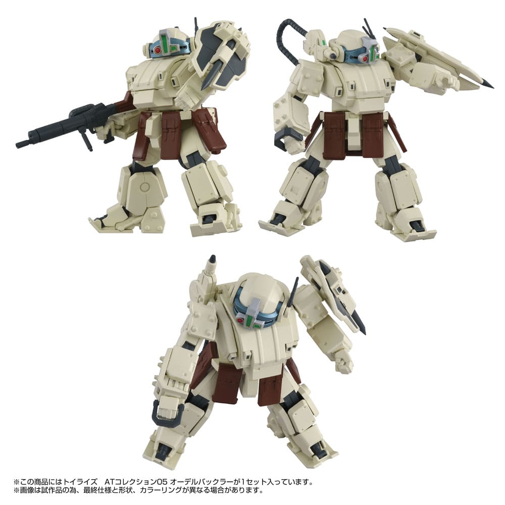 Armored Trooper Votoms Figura Toyrise 1/48 AT Collection 05 Odel Buckler 10 cm - Z POP Toys