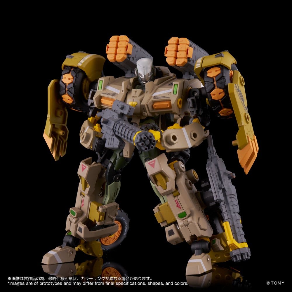 Altered Nano Figura AN-06 Alt Exo-Buggy-On & Judge Breaker Set 16 cm
