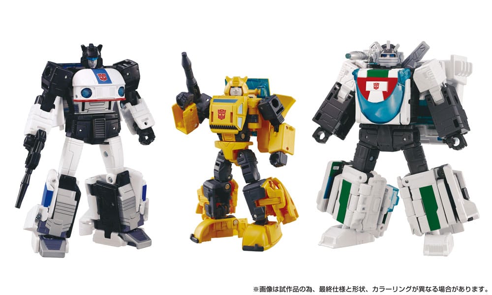 Transformers Dramatic Capture Series Pack de 3 Figuras Cybertron Chase