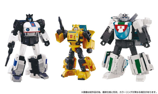 Transformers Dramatic Capture Series Pack de 3 Figuras Cybertron Chase