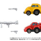 Transformers Missing Link Pack de 2 Figuras C-09 Cybertron Hero Set - Z POP Toys