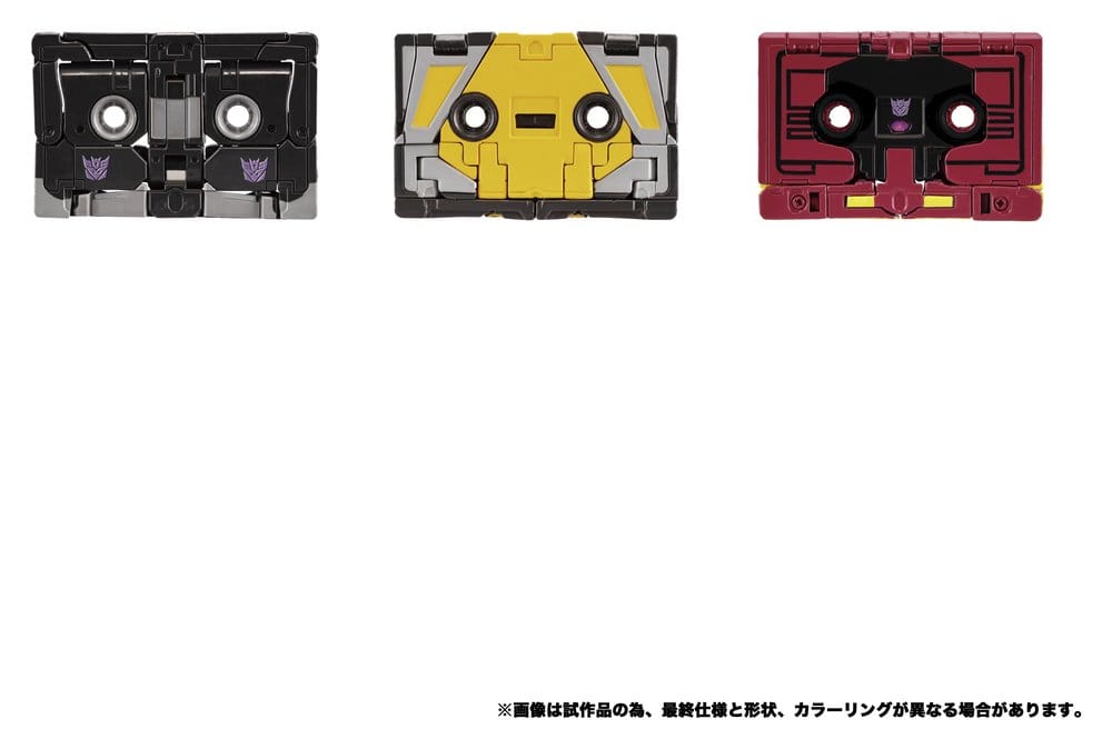 Transformers MPG Pack de 3 Figuras MPG-22 Jaguar & Buzzsaw & Ratbat