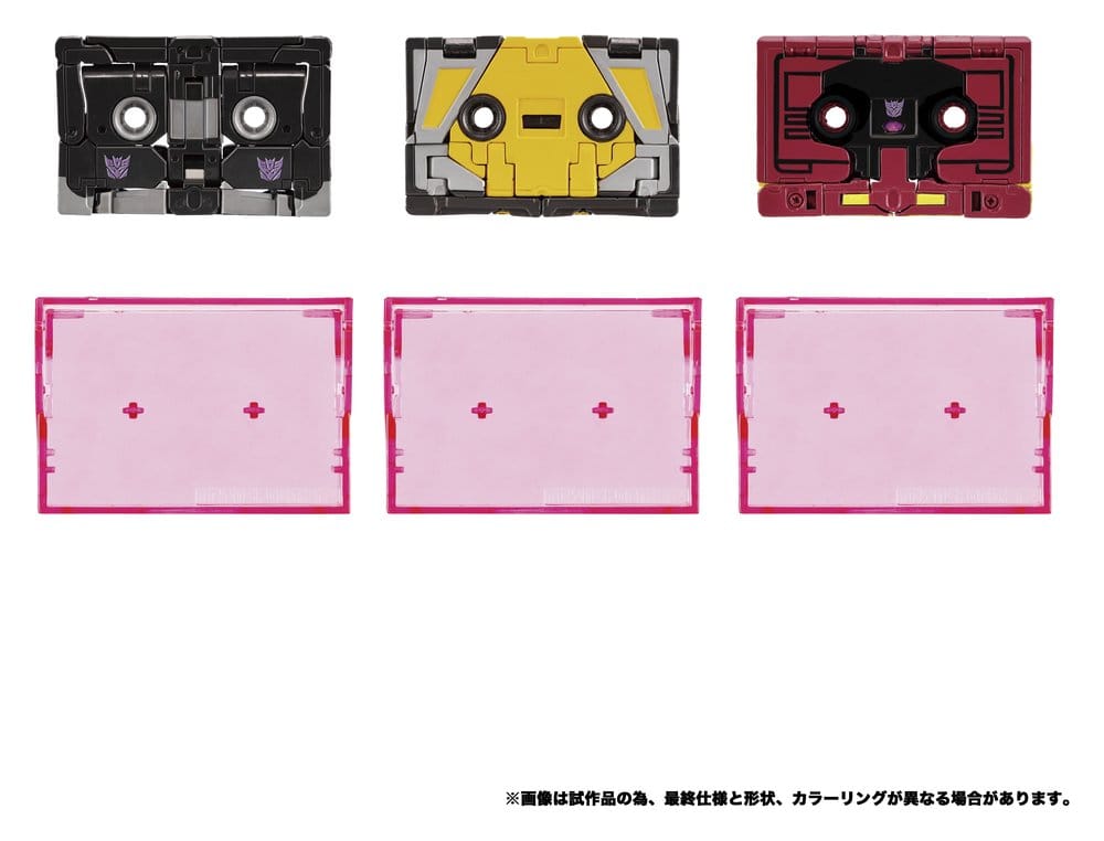 Transformers MPG Pack de 3 Figuras MPG-22 Jaguar & Buzzsaw & Ratbat