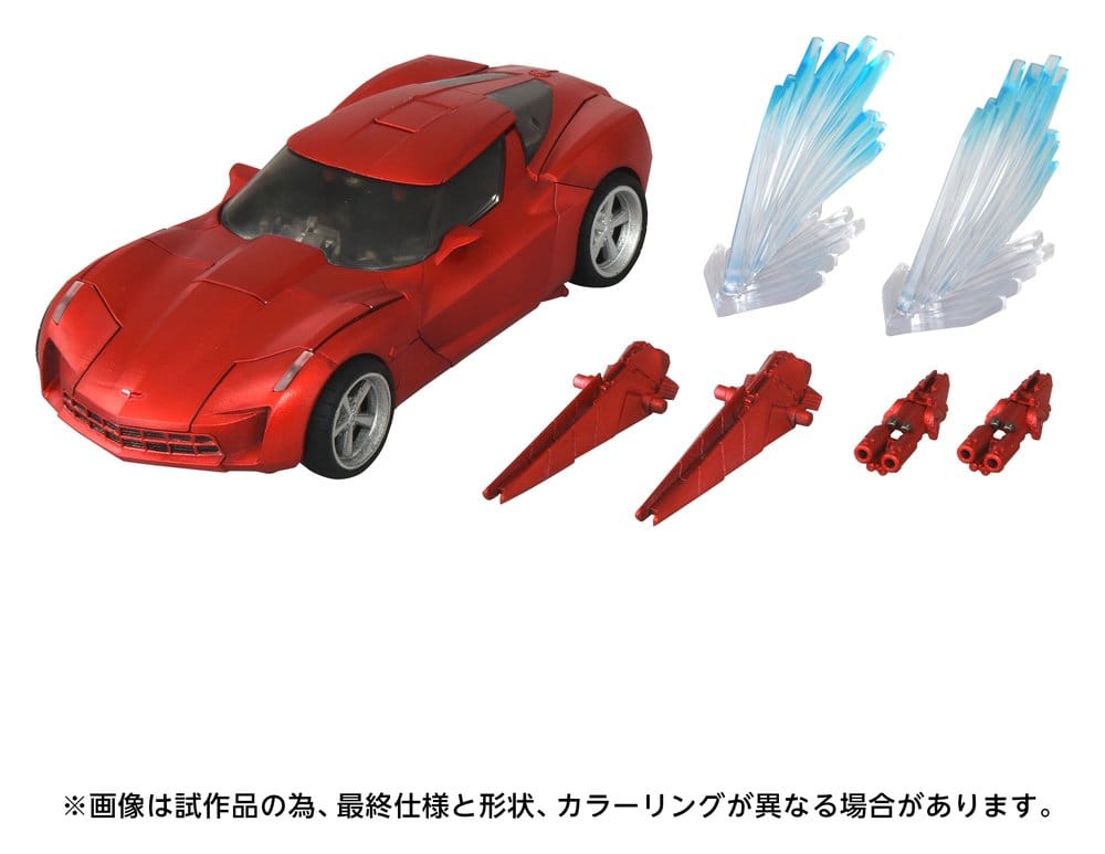 Transformers: la venganza de los caídos Masterpiece Movie Next Figura MPMN-02 Sideswipe G1 Red 15 cm - Z POP Toys