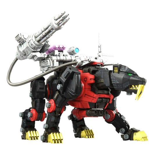 Zoids Maqueta Plastic Model Kit 1/100 RMZ-006 Saber Tiger Schwarz Special (Reproduction) 19 cm - Z POP Toys