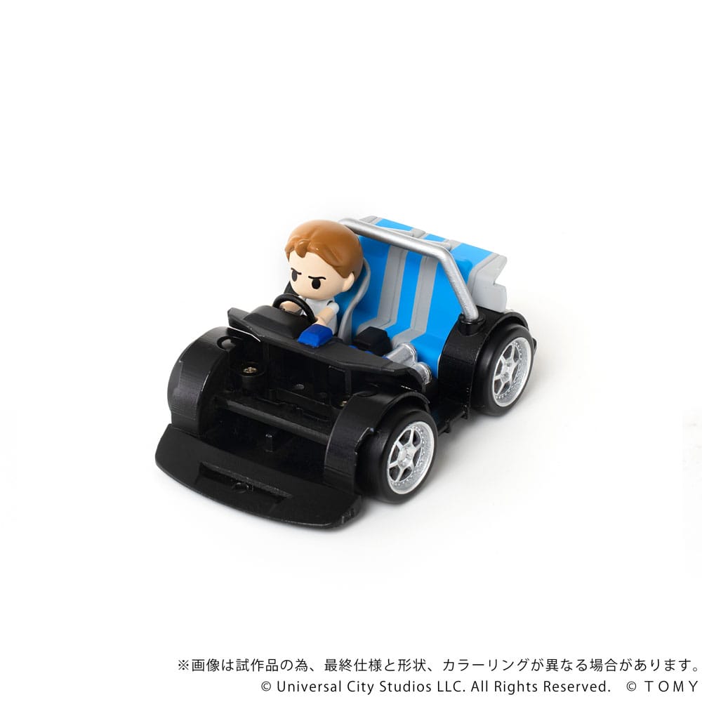 Fast & Furious vehículo con minifigura Q-Village Nissan Skyline GT-R (R34) 9 cm - Z POP Toys