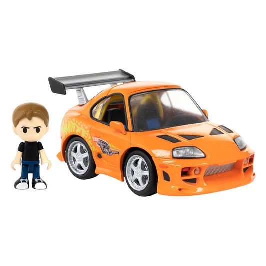 Fast & Furious vehículo con minifigura Q-Village Toyota Supra JZA80 9 cm - Z POP Toys
