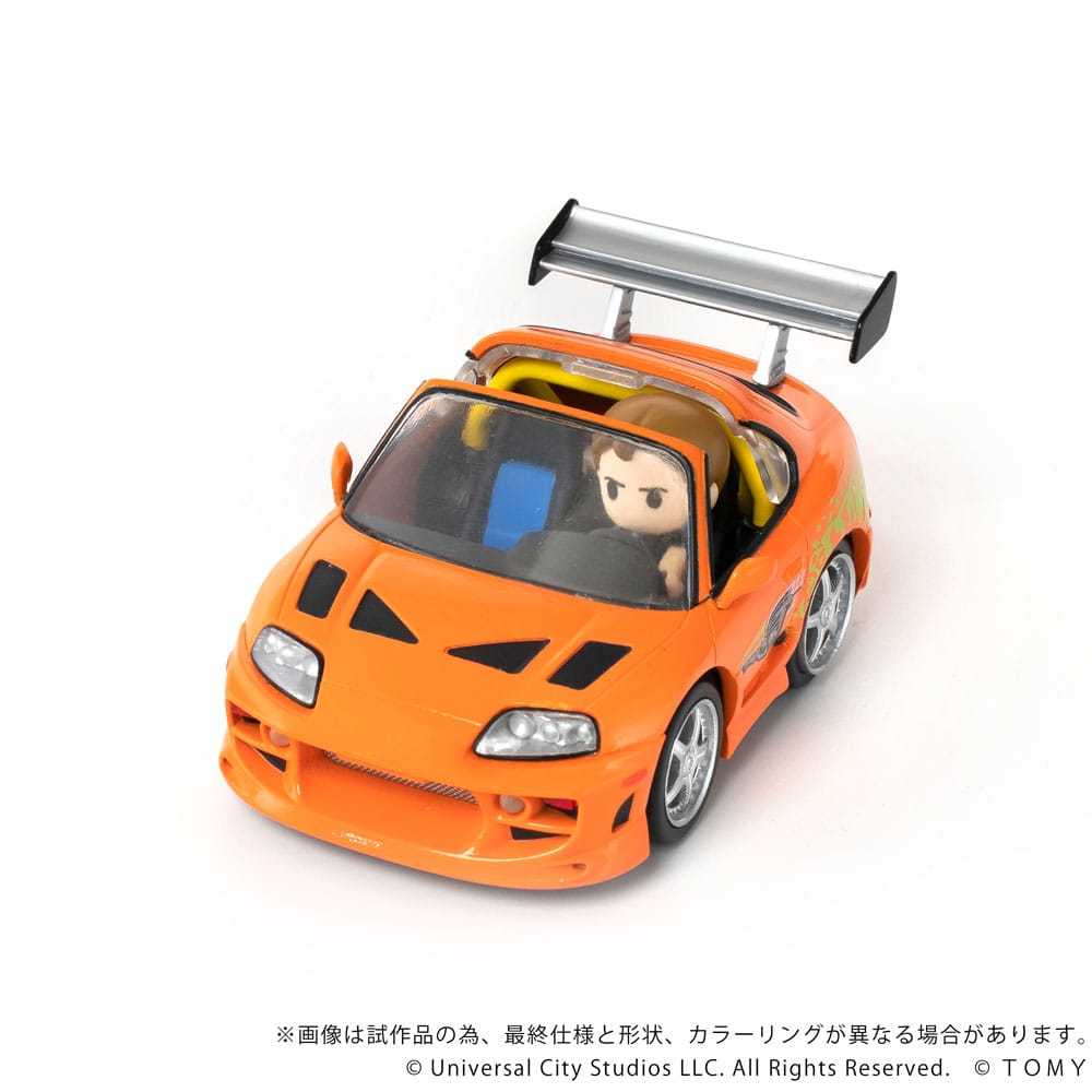 Fast & Furious vehículo con minifigura Q-Village Toyota Supra JZA80 9 cm - Z POP Toys