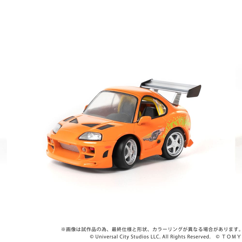 Fast & Furious vehículo con minifigura Q-Village Toyota Supra JZA80 9 cm - Z POP Toys